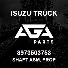 8973503753 Isuzu Truck SHAFT ASM, PROP | AGA Parts