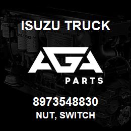 8973548830 Isuzu Truck NUT, SWITCH | AGA Parts