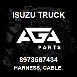 8973567434 Isuzu Truck HARNESS, CABLE, | AGA Parts