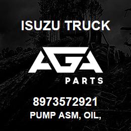 8973572921 Isuzu Truck PUMP ASM, OIL, | AGA Parts