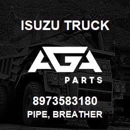 8973583180 Isuzu Truck PIPE, BREATHER | AGA Parts