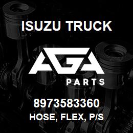 8973583360 Isuzu Truck HOSE, FLEX, P/S | AGA Parts