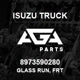 8973590280 Isuzu Truck GLASS RUN, FRT | AGA Parts