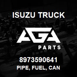 8973590641 Isuzu Truck PIPE, FUEL, CAN | AGA Parts