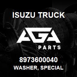 8973600040 Isuzu Truck WASHER, SPECIAL | AGA Parts