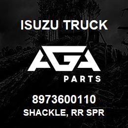 8973600110 Isuzu Truck SHACKLE, RR SPR | AGA Parts