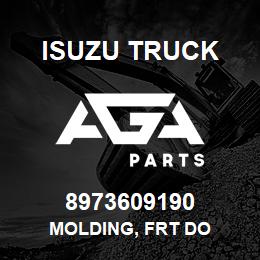 8973609190 Isuzu Truck MOLDING, FRT DO | AGA Parts