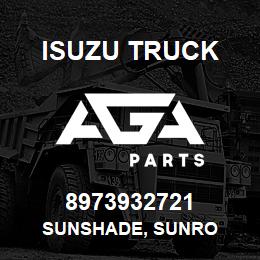 8973932721 Isuzu Truck SUNSHADE, SUNRO | AGA Parts