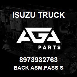 8973932763 Isuzu Truck BACK ASM,PASS S | AGA Parts