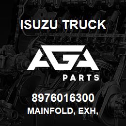 8976016300 Isuzu Truck MAINFOLD, EXH, | AGA Parts