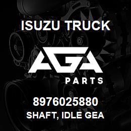 8976025880 Isuzu Truck SHAFT, IDLE GEA | AGA Parts