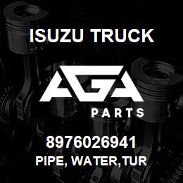 8976026941 Isuzu Truck PIPE, WATER,TUR | AGA Parts