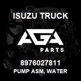 8976027811 Isuzu Truck PUMP ASM, WATER | AGA Parts