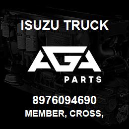 8976094690 Isuzu Truck MEMBER, CROSS, | AGA Parts