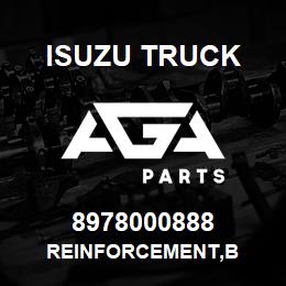 8978000888 Isuzu Truck REINFORCEMENT,B | AGA Parts