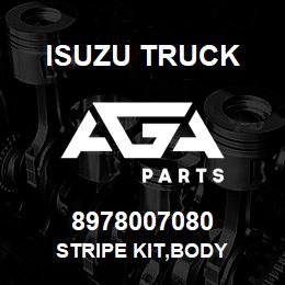 8978007080 Isuzu Truck STRIPE KIT,BODY | AGA Parts