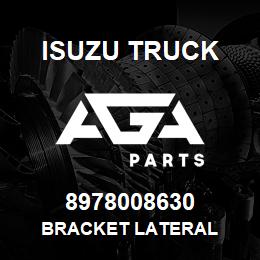 8978008630 Isuzu Truck BRACKET LATERAL | AGA Parts