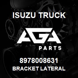 8978008631 Isuzu Truck BRACKET LATERAL | AGA Parts