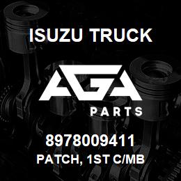 8978009411 Isuzu Truck PATCH, 1ST C/MB | AGA Parts