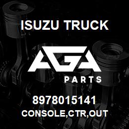 8978015141 Isuzu Truck CONSOLE,CTR,OUT | AGA Parts