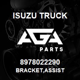 8978022290 Isuzu Truck BRACKET,ASSIST | AGA Parts