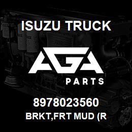 8978023560 Isuzu Truck BRKT,FRT MUD (R | AGA Parts