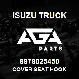 8978025450 Isuzu Truck COVER,SEAT HOOK | AGA Parts