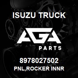 8978027502 Isuzu Truck PNL,ROCKER INNR | AGA Parts