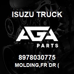 8978030775 Isuzu Truck MOLDING,FR DR ( | AGA Parts