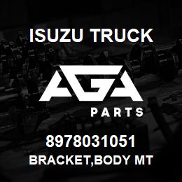 8978031051 Isuzu Truck BRACKET,BODY MT | AGA Parts