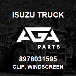 8978031595 Isuzu Truck CLIP, WINDSCREEN | AGA Parts