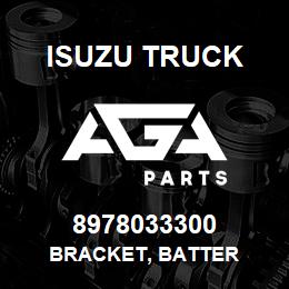 8978033300 Isuzu Truck BRACKET, BATTER | AGA Parts