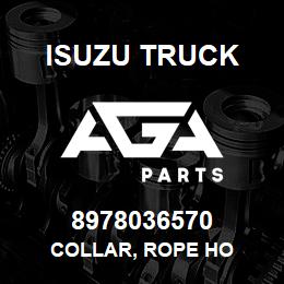 8978036570 Isuzu Truck COLLAR, ROPE HO | AGA Parts