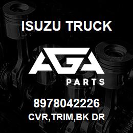 8978042226 Isuzu Truck CVR,TRIM,BK DR | AGA Parts