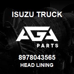 8978043565 Isuzu Truck HEAD LINING | AGA Parts