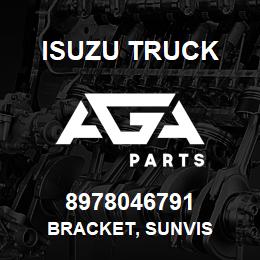 8978046791 Isuzu Truck BRACKET, SUNVIS | AGA Parts