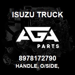 8978172790 Isuzu Truck HANDLE, O/SIDE, | AGA Parts