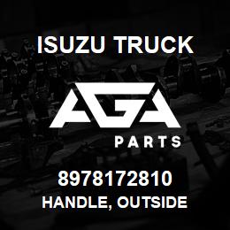 8978172810 Isuzu Truck HANDLE, OUTSIDE | AGA Parts