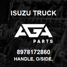 8978172860 Isuzu Truck HANDLE, O/SIDE, | AGA Parts