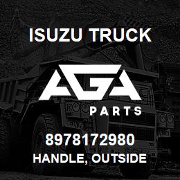 8978172980 Isuzu Truck HANDLE, OUTSIDE | AGA Parts