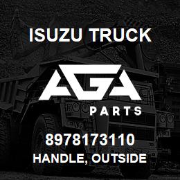 8978173110 Isuzu Truck HANDLE, OUTSIDE | AGA Parts