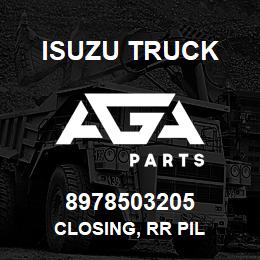 8978503205 Isuzu Truck CLOSING, RR PIL | AGA Parts