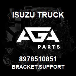 8978510851 Isuzu Truck BRACKET,SUPPORT | AGA Parts