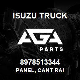 8978513344 Isuzu Truck PANEL, CANT RAI | AGA Parts