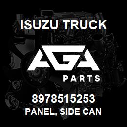 8978515253 Isuzu Truck PANEL, SIDE CAN | AGA Parts