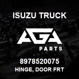 8978520075 Isuzu Truck HINGE, DOOR FRT | AGA Parts