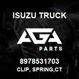 8978531703 Isuzu Truck CLIP, SPRING,CT | AGA Parts