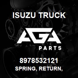 8978532121 Isuzu Truck SPRING, RETURN, | AGA Parts