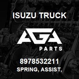 8978532211 Isuzu Truck SPRING, ASSIST, | AGA Parts