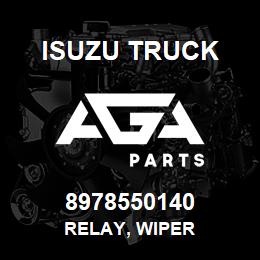 8978550140 Isuzu Truck RELAY, WIPER | AGA Parts